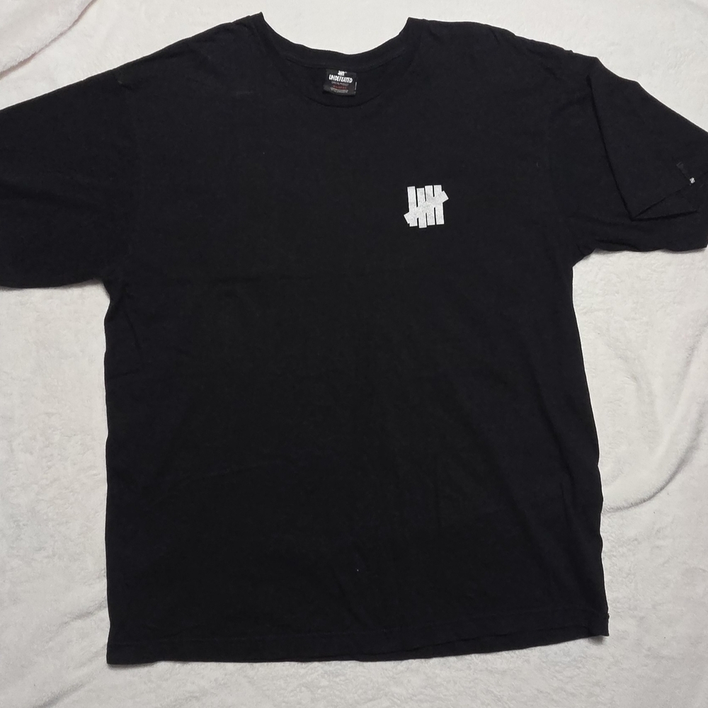 Undefeated Black Short Sleeve Tee